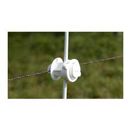 Rod Post Screw-On Claw Insulators White - Item # 45086