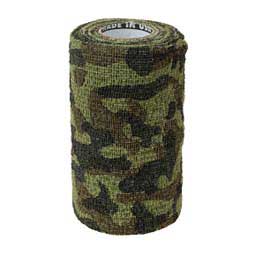 PowerFlex Print Cohesive Bandage Woodland Camo 4 in x 5 yd - Item # 45099
