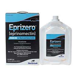 Eprizero Eprinomectin Pour-On for Beef & Dairy Cattle 5 L - Item # 45114