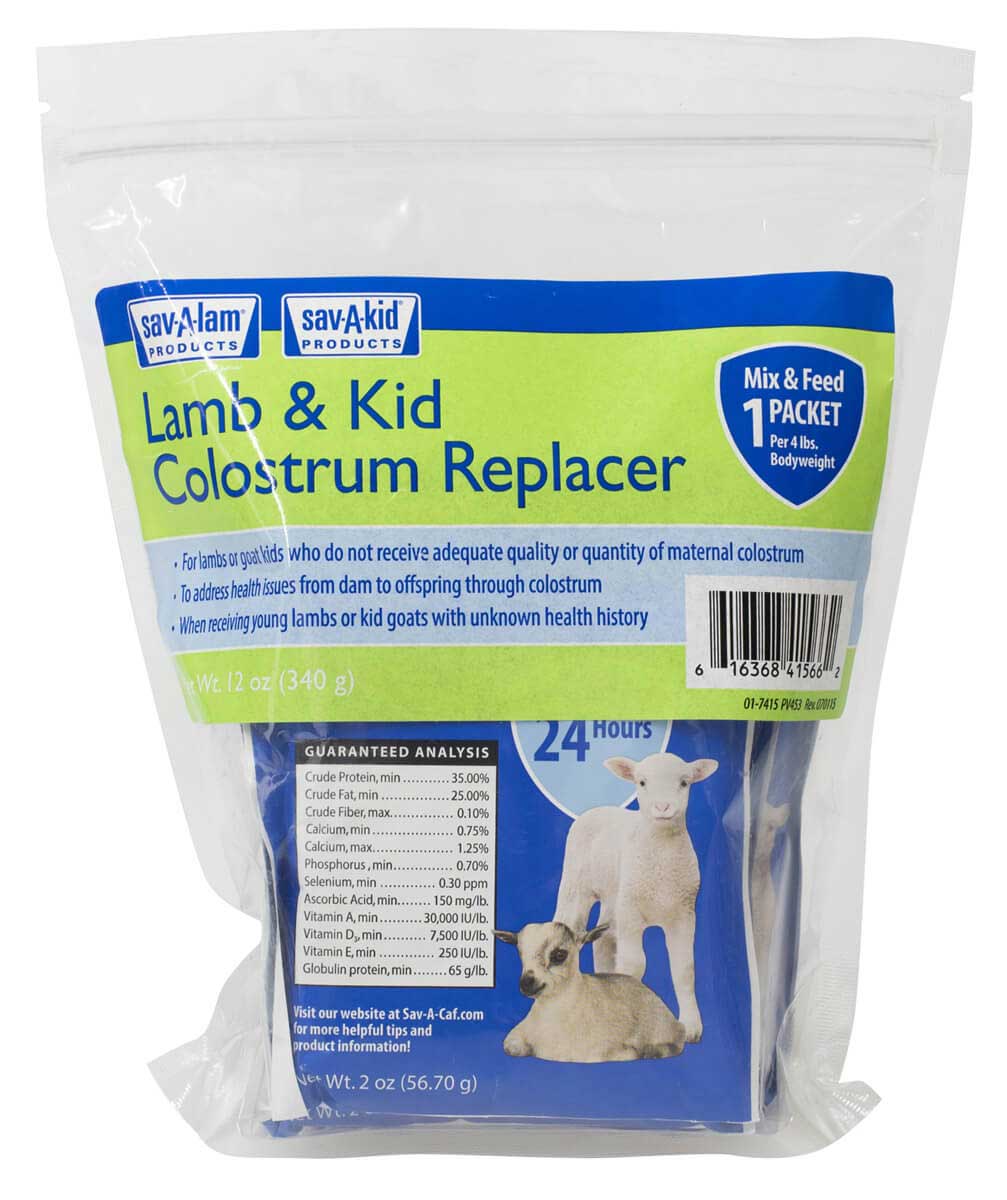 Goat colostrum supplement