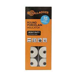 Porcelain Round Insulator 10 pk - Item # 45141