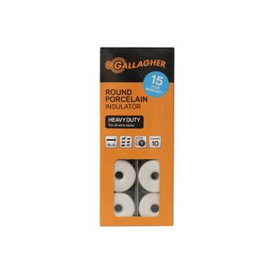 Porcelain Round Insulator 10 ct - Item # 45141