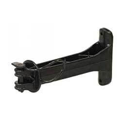 Wood Post Pinlock 5" Offset Insulator Black - Item # 45142