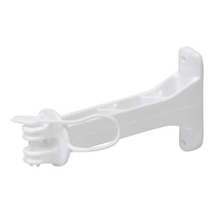 Wood Post Pinlock 5-in Offset Insulator White - Item # 45142