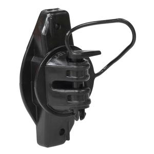Wood Post Pinlock Insulator Black - Item # 45144