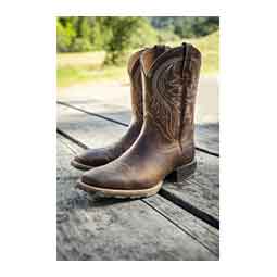 Hybrid Rancher 11-in Cowboy Boots Brown Rowdy - Item # 45159