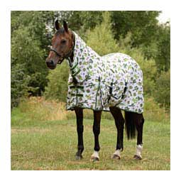 Print Saxon Horse Fly Sheet with Gussets and Combo Neck Cactus - Item # 45165
