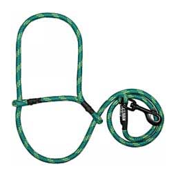 Snap Lead Halter for Goats and Sheep Green Twist - Item # 45242