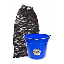 Bucket and Haynet Combo Pack Blue Bucket / Black Haynet - Item # 45298