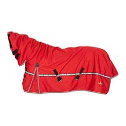 5K Cross Trainer Turnout Horse Blanket w/ Hood Chili - Item # 45306C