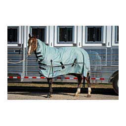 5K Cross Trainer Turnout Horse Blanket w/ Hood Surf - Item # 45306