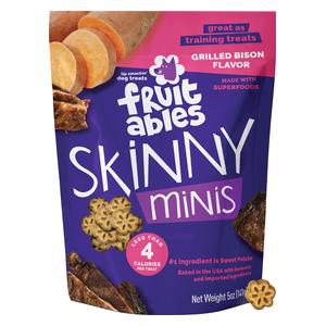 Skinny Minis Soft Dog Treats Grilled Bison - Item # 45332