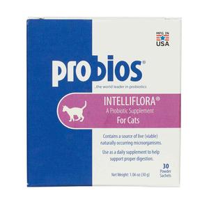 Probios Intelliflora Probiotic Supplement for Cats 30 ct - Item # 45358