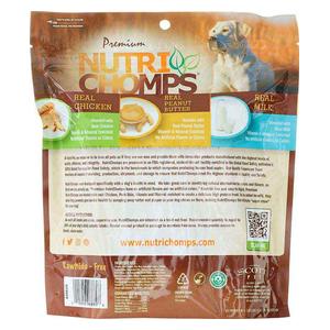 Nutri Chomps 6-in Mixed Flavor Braids Dog Treats 10 ct - Item # 45363