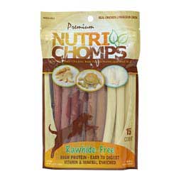Nutri Chomps Assorted Flavor Mini Twists Dog Treats 15 ct - Item # 45364