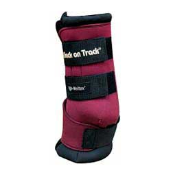 Therapeutic Warmth Therapy Quick Horse Leg Wraps Burgundy - Item # 45384