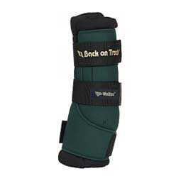 Therapeutic Warmth Therapy Quick Horse Leg Wraps Hunter Green 10'' (2 ct) - Item # 45384