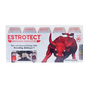 Estrotect Breeding Indicator with Breeding Bullseye for Cattle Reddish-Orange - Item # 45459