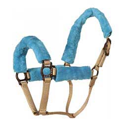 Fleece Horse Halter Set Turquoise - Item # 45500