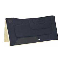 Contoured Canvas w/ Fleece Horse Saddle Pad Navy - Item # 45505
