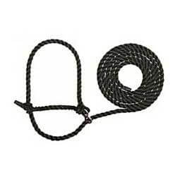Extra Long Breaking Livestock Halter Black - Item # 45536