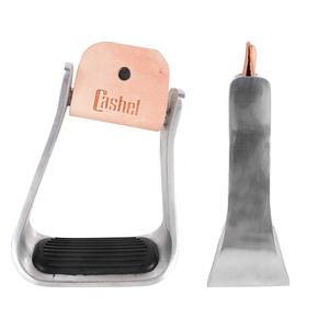 Smooth Aluminum Slanted Stirrups 2.5 in ( 2 ct) - Item # 45618