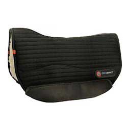 T3 Matrix Woolback Round Performance Horse Saddle Pad Black - Item # 45632