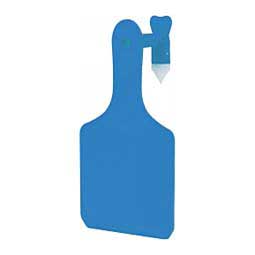 Y-Tag Blank One-Piece Calf ID Ear Tags Blue - Item # 45676
