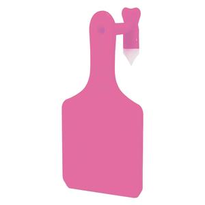 Y-Tag Blank One-Piece Calf ID Ear Tags Pink - Item # 45676