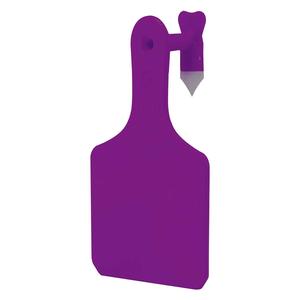 Y-Tag Blank One-Piece Calf ID Ear Tags Purple - Item # 45676