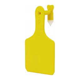 Y-Tag Blank One-Piece Calf ID Ear Tags Yellow - Item # 45676