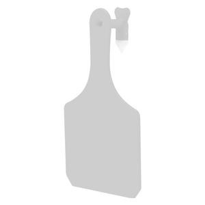 Y-Tag Blank One-Piece Cow ID Ear Tags White - Item # 45678
