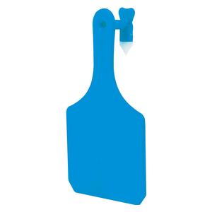 Y-Tag Blank One-Piece Cow ID Ear Tags Blue - Item # 45678