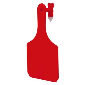 Y-Tag Blank One-Piece Cow ID Ear Tags Red - Item # 45678