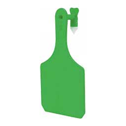 Y-Tag Blank One-Piece Cow ID Ear Tags Green - Item # 45678