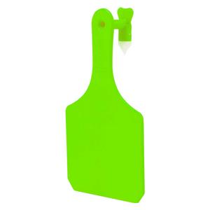 Y-Tag Blank One-Piece Cow ID Ear Tags Chartreuse - Item # 45678
