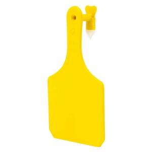 Y-Tag Blank One-Piece Cow ID Ear Tags Yellow - Item # 45678