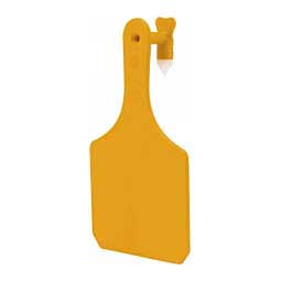 Y-Tag Blank One-Piece Cow ID Ear Tags Orange - Item # 45678