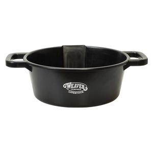 Large Round Feed Pan Black - Item # 45701