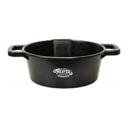 Large Round Feed Pan Black - Item # 45701