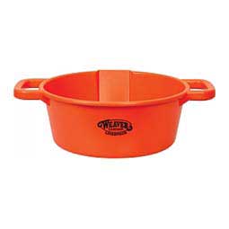 Large Round Feed Pan Orange - Item # 45701