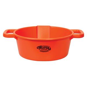 Large Round Feed Pan Orange - Item # 45701