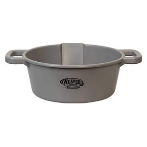 Large Round Feed Pan Gray - Item # 45701