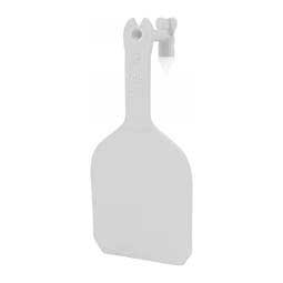 Y-Tag One-Piece Feedlot Ear ID Tags White - Item # 45714