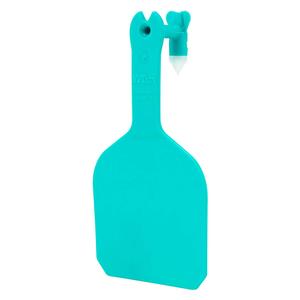 Y-Tag One-Piece Feedlot Ear ID Tags Turquoise - Item # 45714