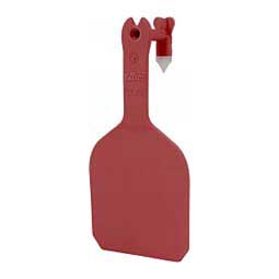 Y-Tag One-Piece Feedlot Ear ID Tags Red - Item # 45714