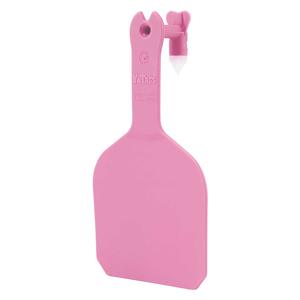 Y-Tag One-Piece Feedlot Ear ID Tags Pink - Item # 45714