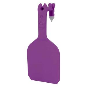 Y-Tag One-Piece Feedlot Ear ID Tags Purple - Item # 45714