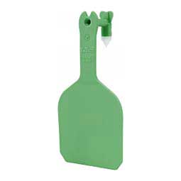 Y-Tag One-Piece Feedlot Ear ID Tags Green - Item # 45714