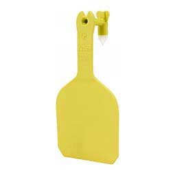 Y-Tag One-Piece Feedlot Ear ID Tags Yellow - Item # 45714